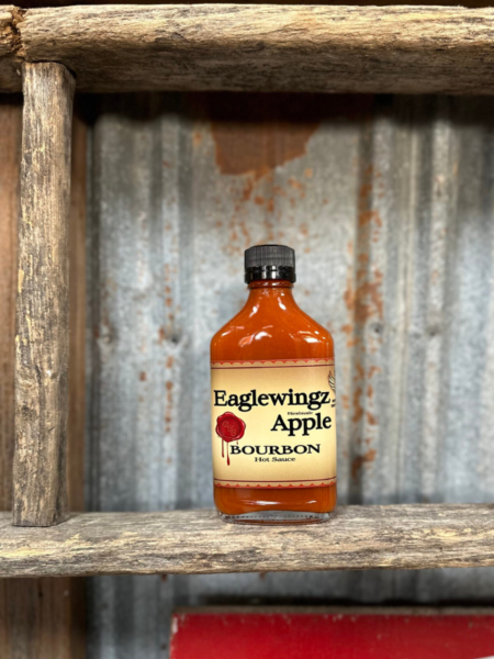 EagleWingz Apple Bourbon Hot Sauce Flask