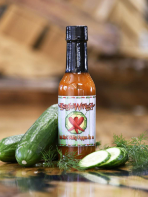 Eaglewingz Red hot Dilly Pepper Hot Sauce