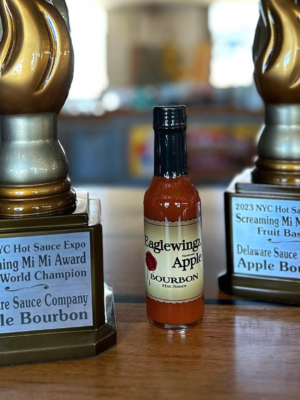 Eaglewingz Apple Bourbon Sauce Grand World Champion Hot Sauce