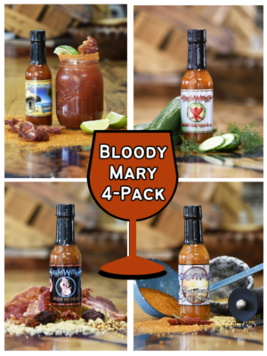 Eaglewingz Bloody Mary Hot Sauce 4-Pack