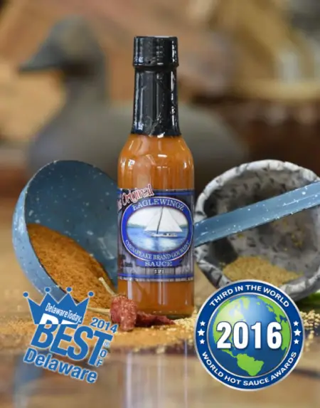 Eaglewingz Chesapeake Brand Hot Sauce - 2016 3rd in the world award winner